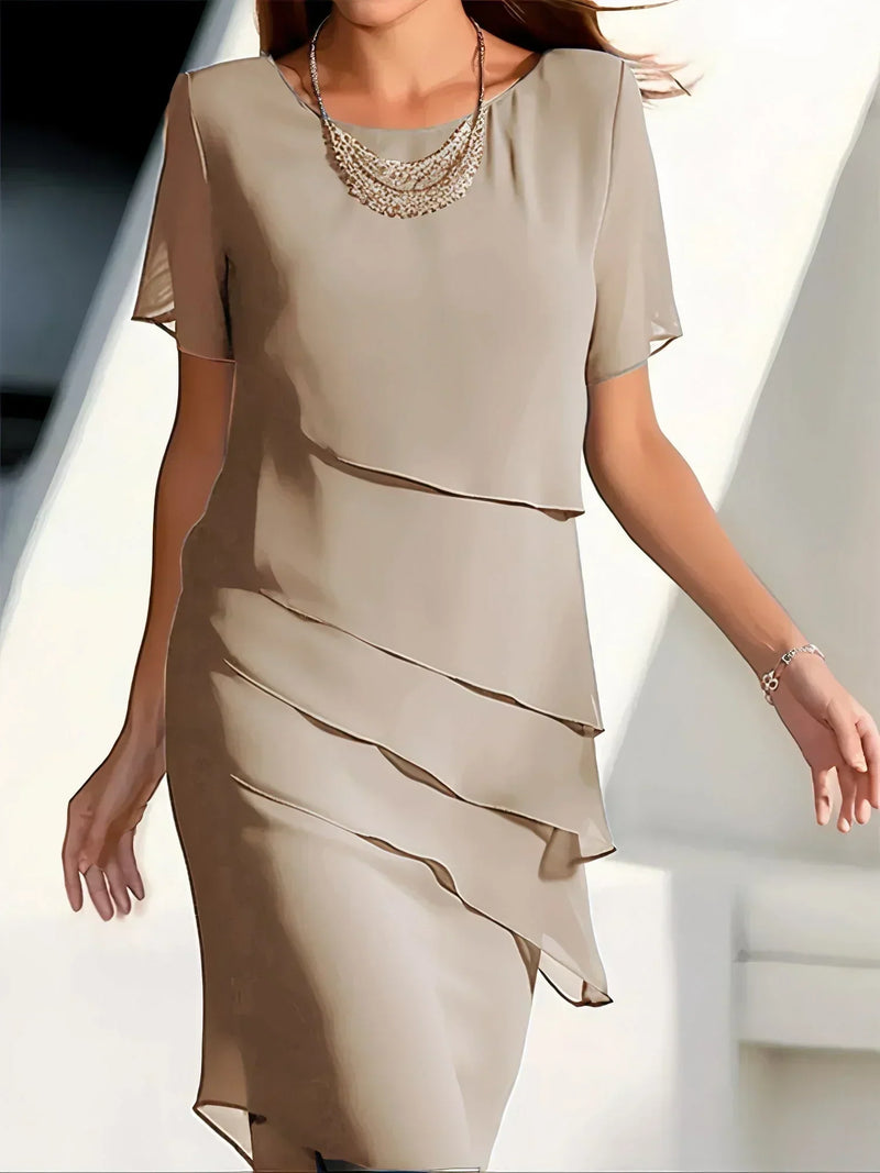 Albane – Grenzüberschreitend Chiffon Kleid