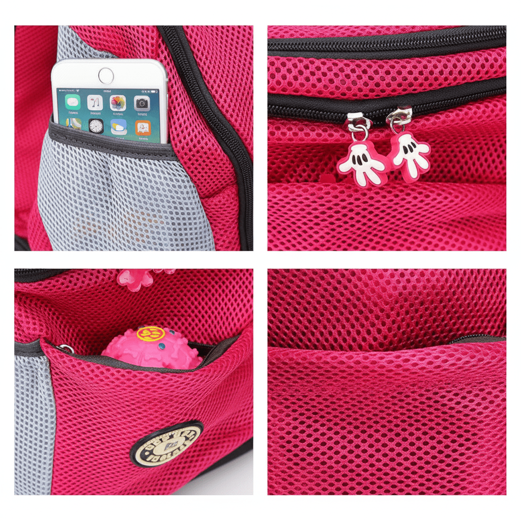 Hundetragetasche Rucksack ergonomisch mit Komfortpolsterung