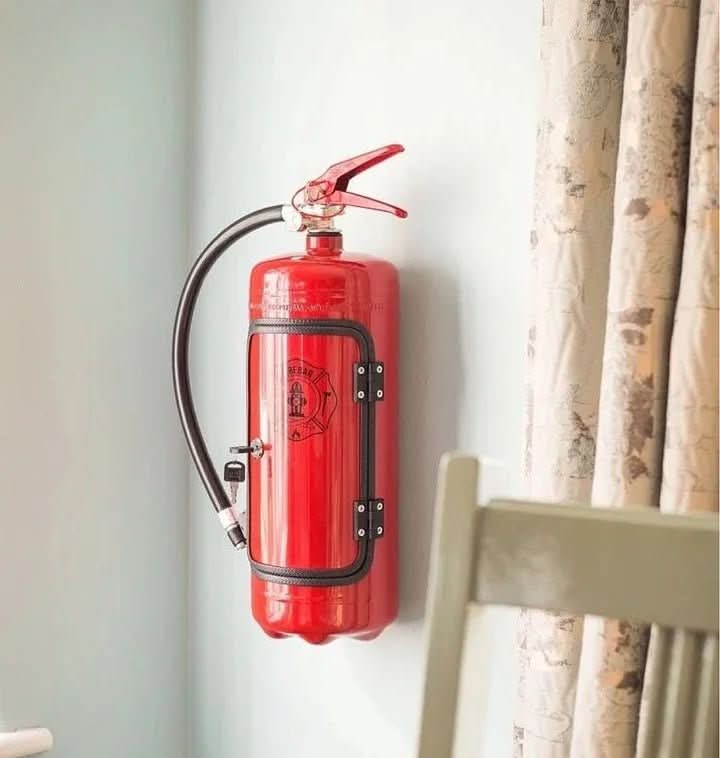 Feuerlöscher Mini Bar | Feuerlöscher Deko Safe | Metall Getränke Aufbewahrung | FireBar