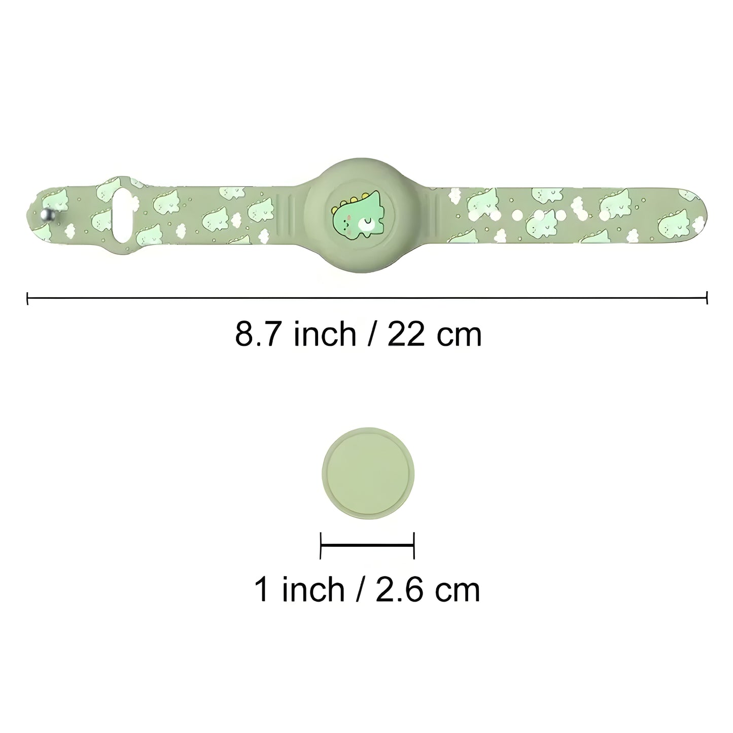 Kinder GPS Armband | Standortüberprüfungen für Ihre Sicherheit | Verstellbares Silikonarmband | KidLoca