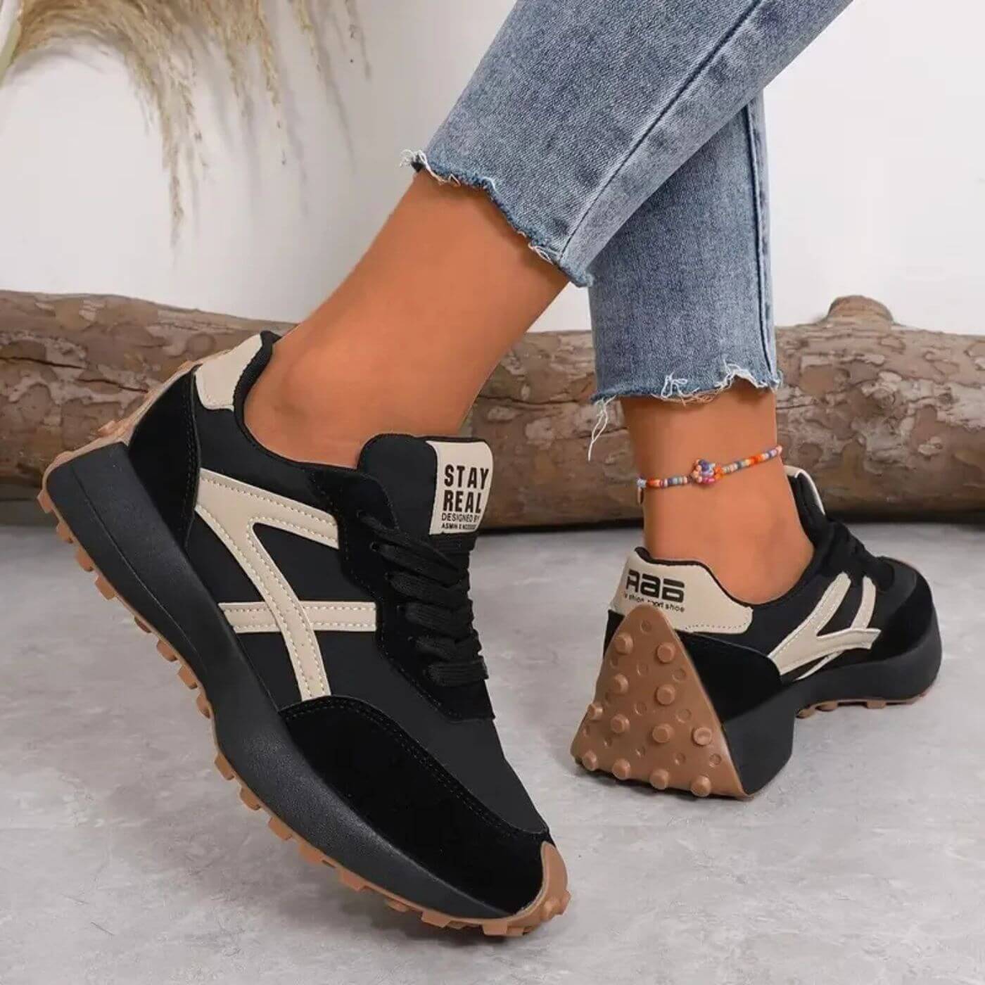 Fayette – Bequeme rutschfeste orthopädische Sneaker