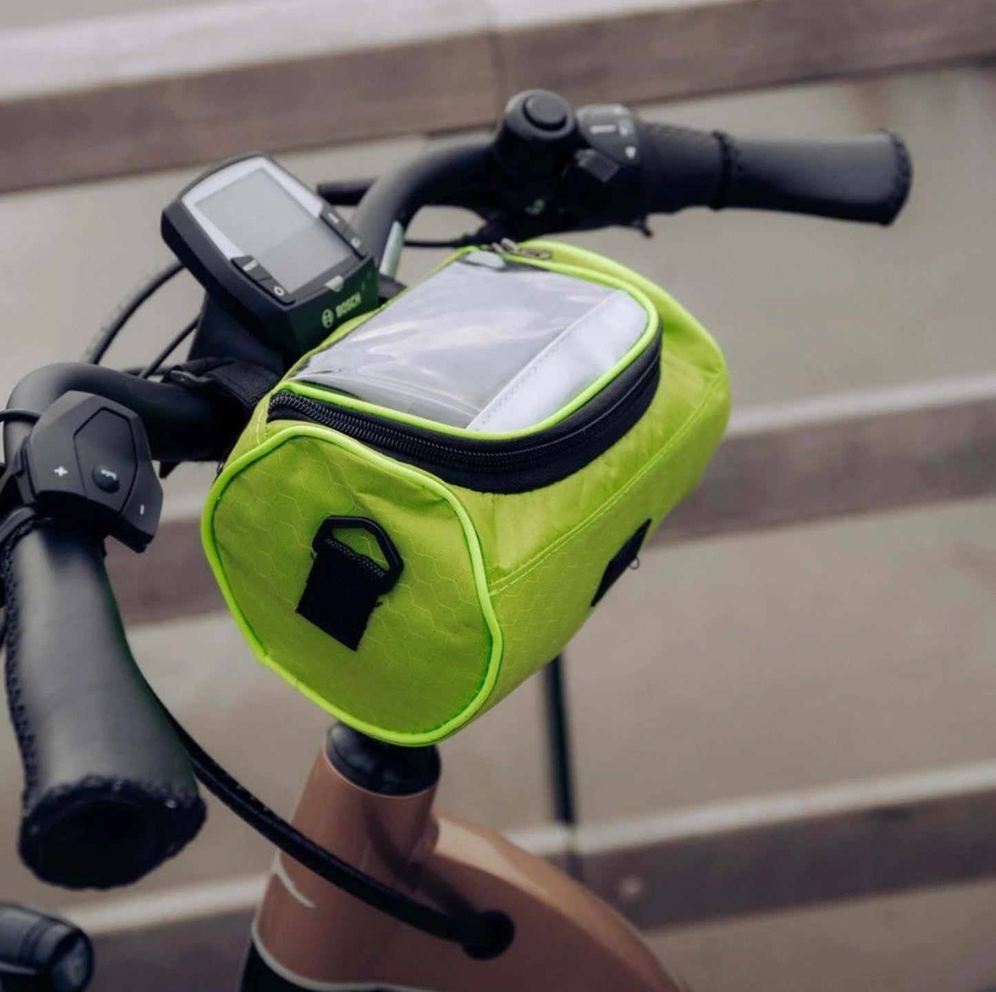 Tourix | Lenkertasche für Fahrrad | Wasserdichte Fahrradtasche mit Touchscreen