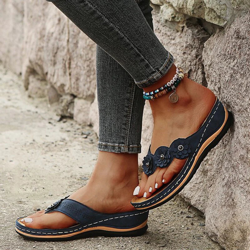 Lena Luxe - Bequeme orthopädische Sandalen