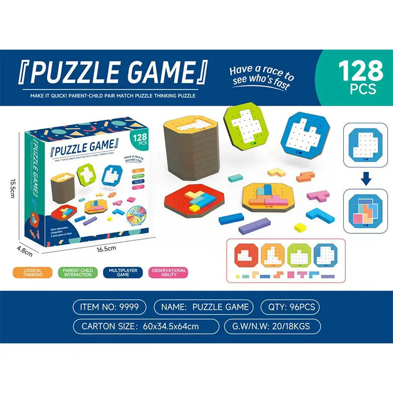 Kinder-Puzzlespiel - Kreativität und Denkstärke fördern