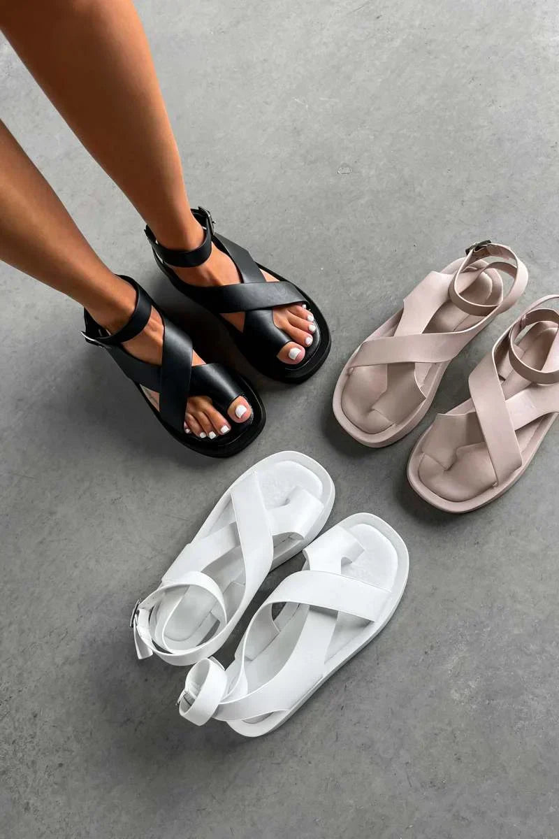 Afrozeh - Dicke Gladiatoren Sandalen