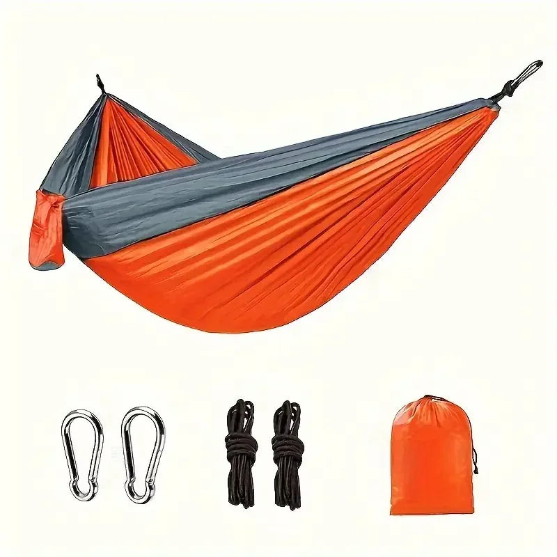SkyRest Camping-Hängematte | Tragbar & Leicht | Reißfestes Nylongewebe | Outdoor Reise- und Gartenschaukel