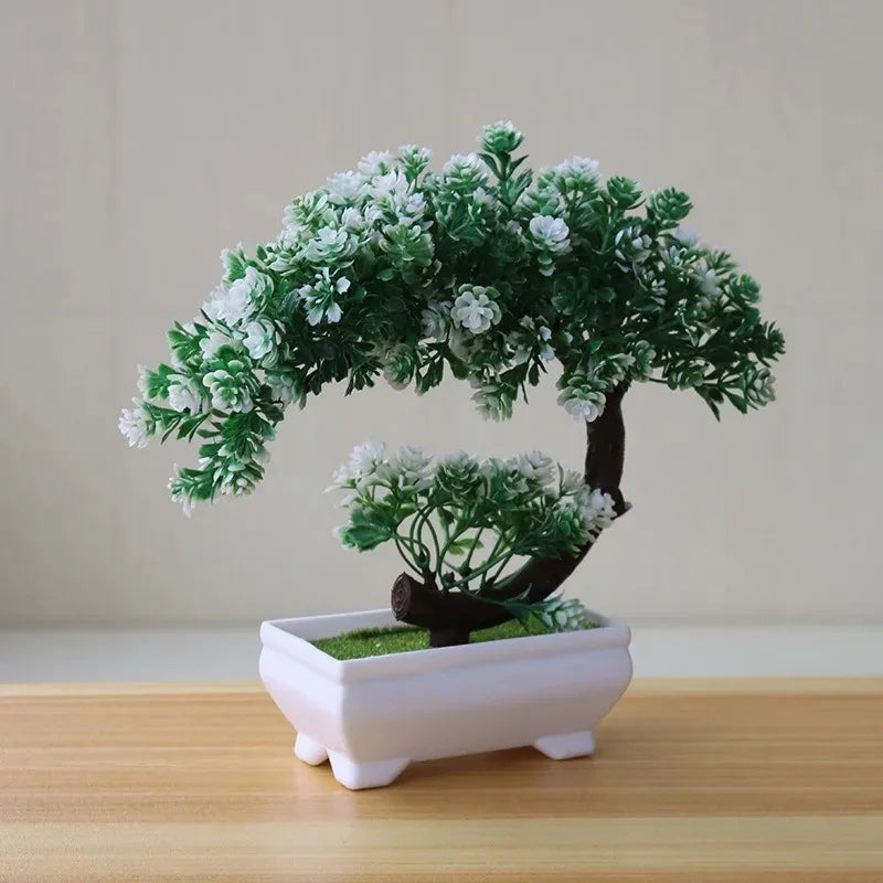 Bonsaira Künstlicher Bonsai im Topf | Realistische Dekorative Pflanze | 27 x 18 cm | Pflegefrei für Tisch und Regal