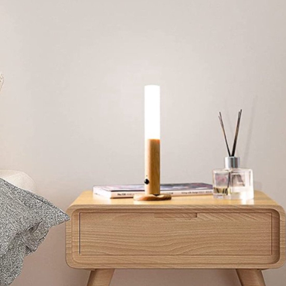 Wandleuchte | Bewegungssensor | Kabellos | Woodlamp