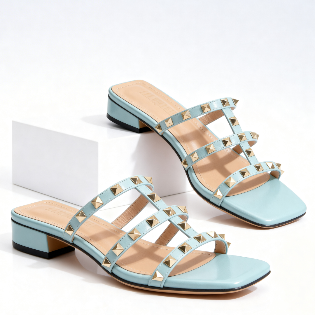 Edith - Sandalen mit Nieten
