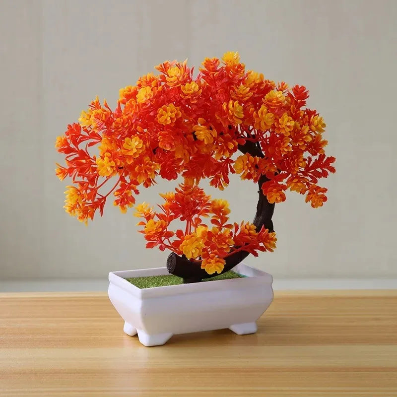 Bonsaira Künstlicher Bonsai im Topf | Realistische Dekorative Pflanze | 27 x 18 cm | Pflegefrei für Tisch und Regal