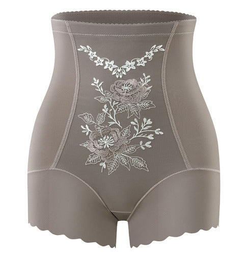 Grace – Bestickter High-Waist Bauchweg-Slip