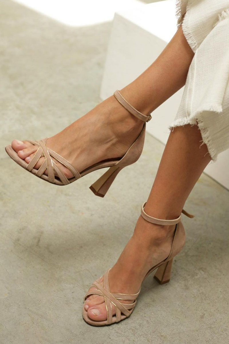 Marona | Patchwork-Sandalen