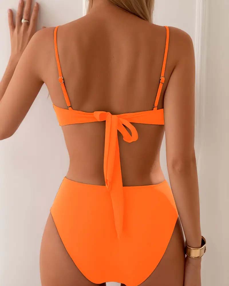 Sexy Trendy Zweiteiliger Bikini