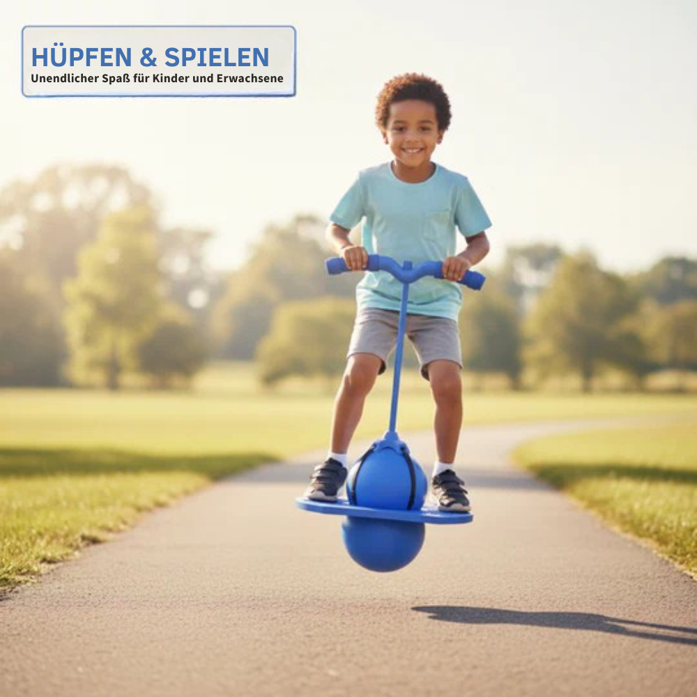 JumpBalance – Super-Grip Hüpfball | 50% Rabatt