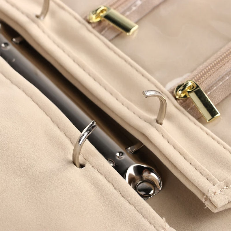 Schmuckorganizer mit Fächern – Reise-Schmuckbox