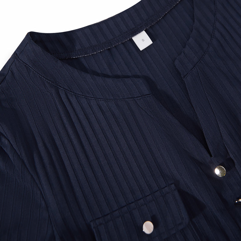 Freizeitbluse uni