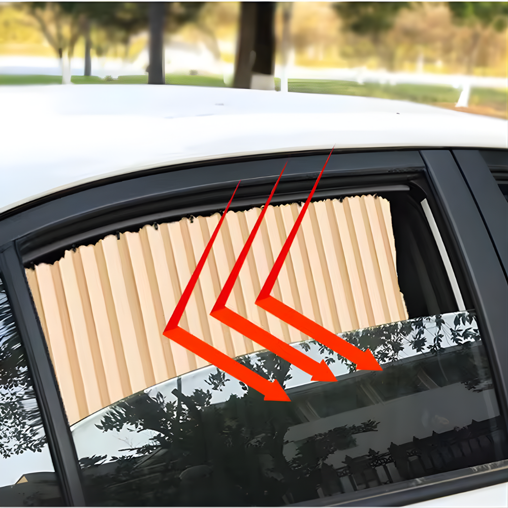 Auto Sonnenschutzblende magnetisch – Sichtschutz und Hitze