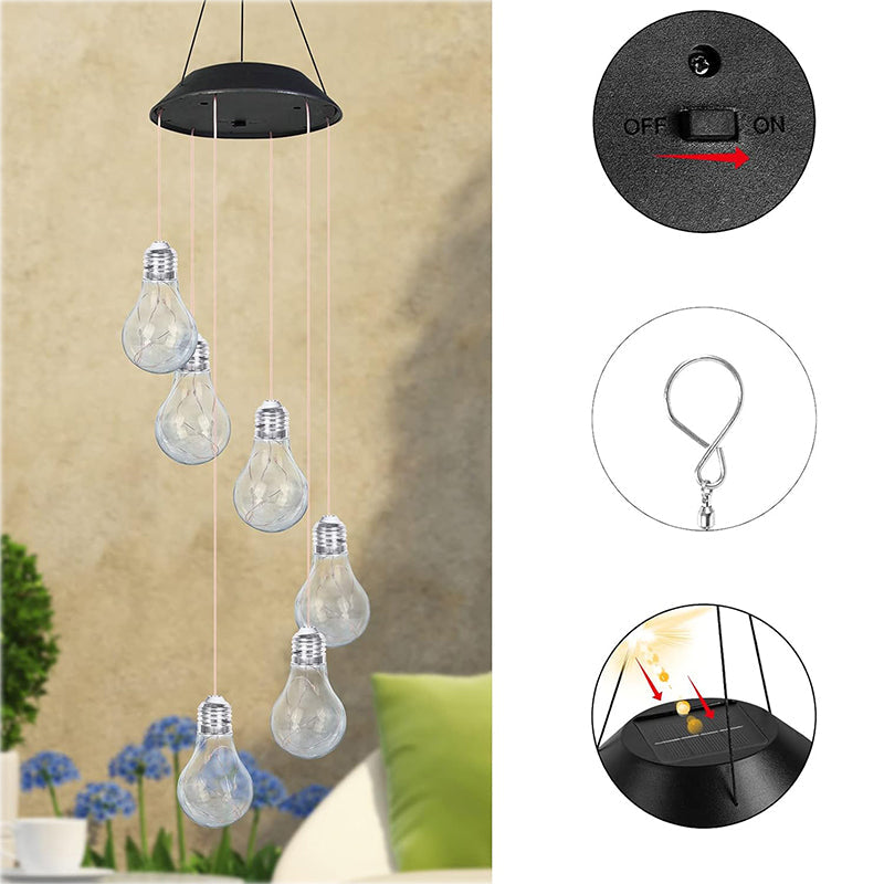 Solarbetriebene GlowChimes – Verzaubern Sie Ihre Abende