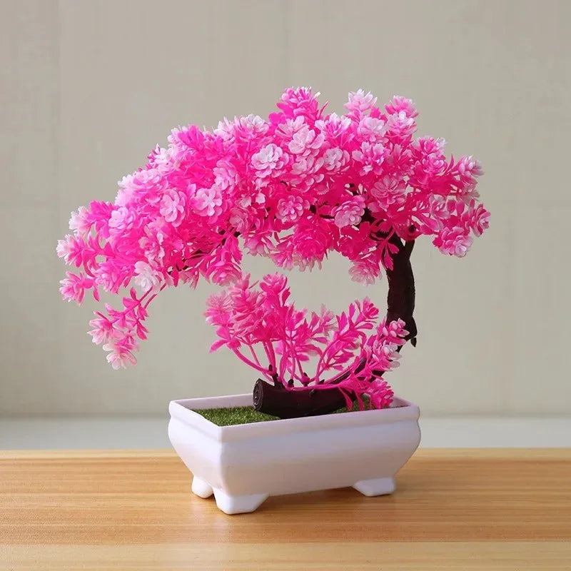 Bonsaira Künstlicher Bonsai im Topf | Realistische Dekorative Pflanze | 27 x 18 cm | Pflegefrei für Tisch und Regal