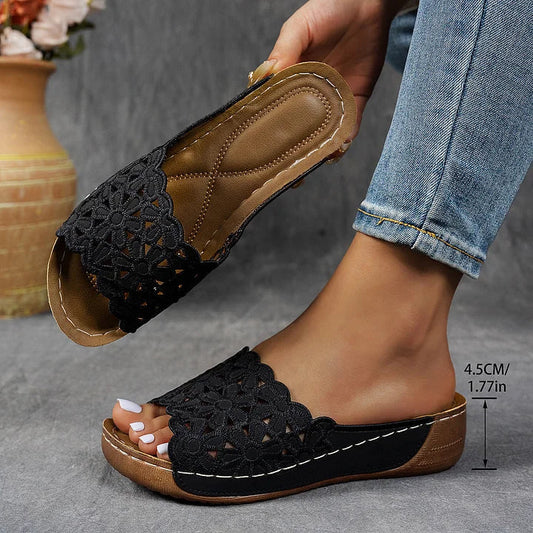 Navodya - Stylische Fisch Sandalen
