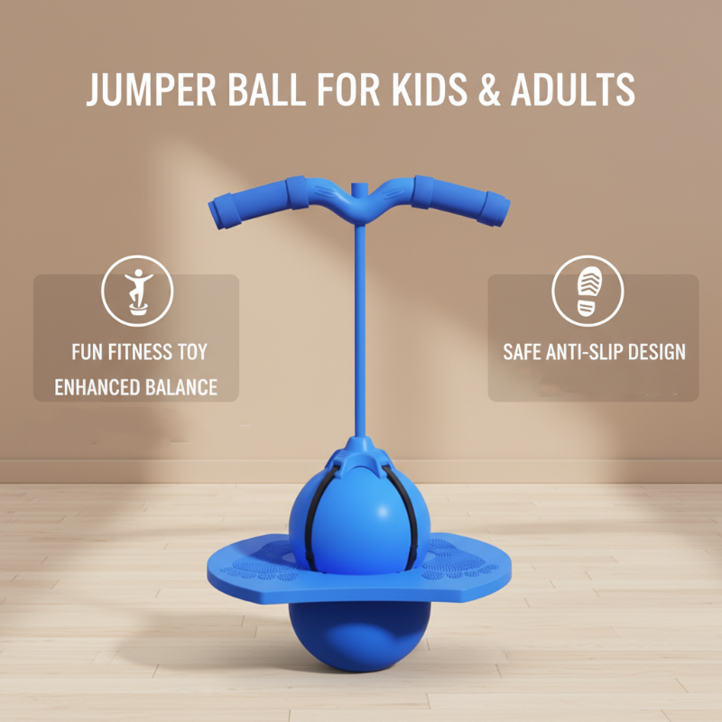 JumpBalance – Super-Grip Hüpfball | 50% Rabatt