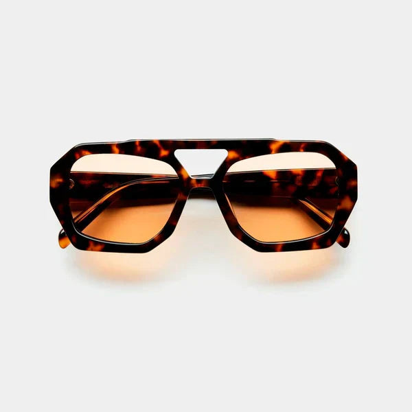 Sonnenbrille Sechseckig mit Verlaufsgläsern