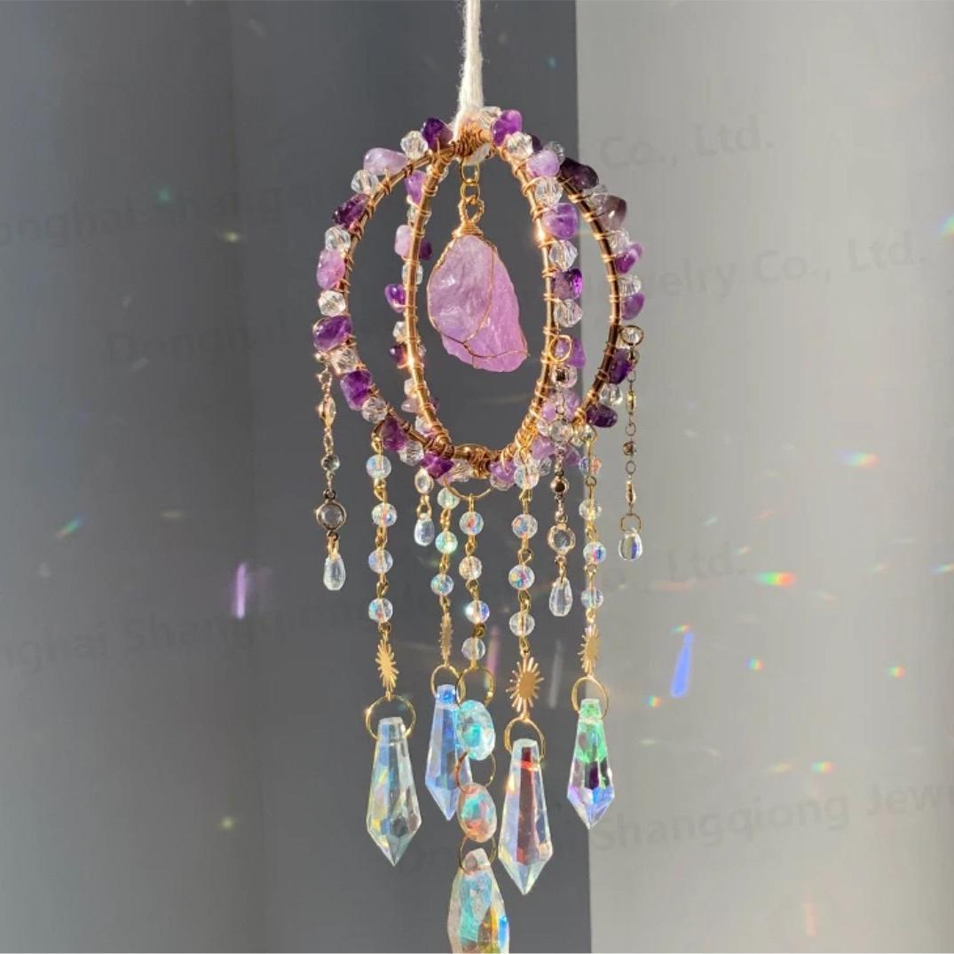 CrystalGleam - Helleren Sie Ihr Zuhause sofort mit lebendigen Kristallregenbögen auf