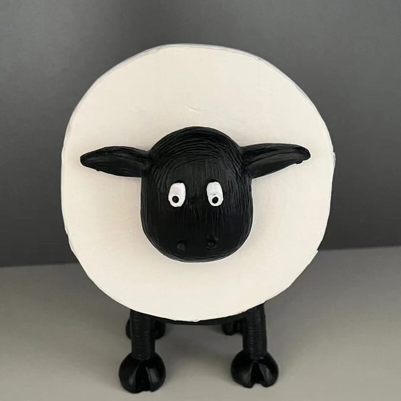 Schaf-Toilettenpapierhalter