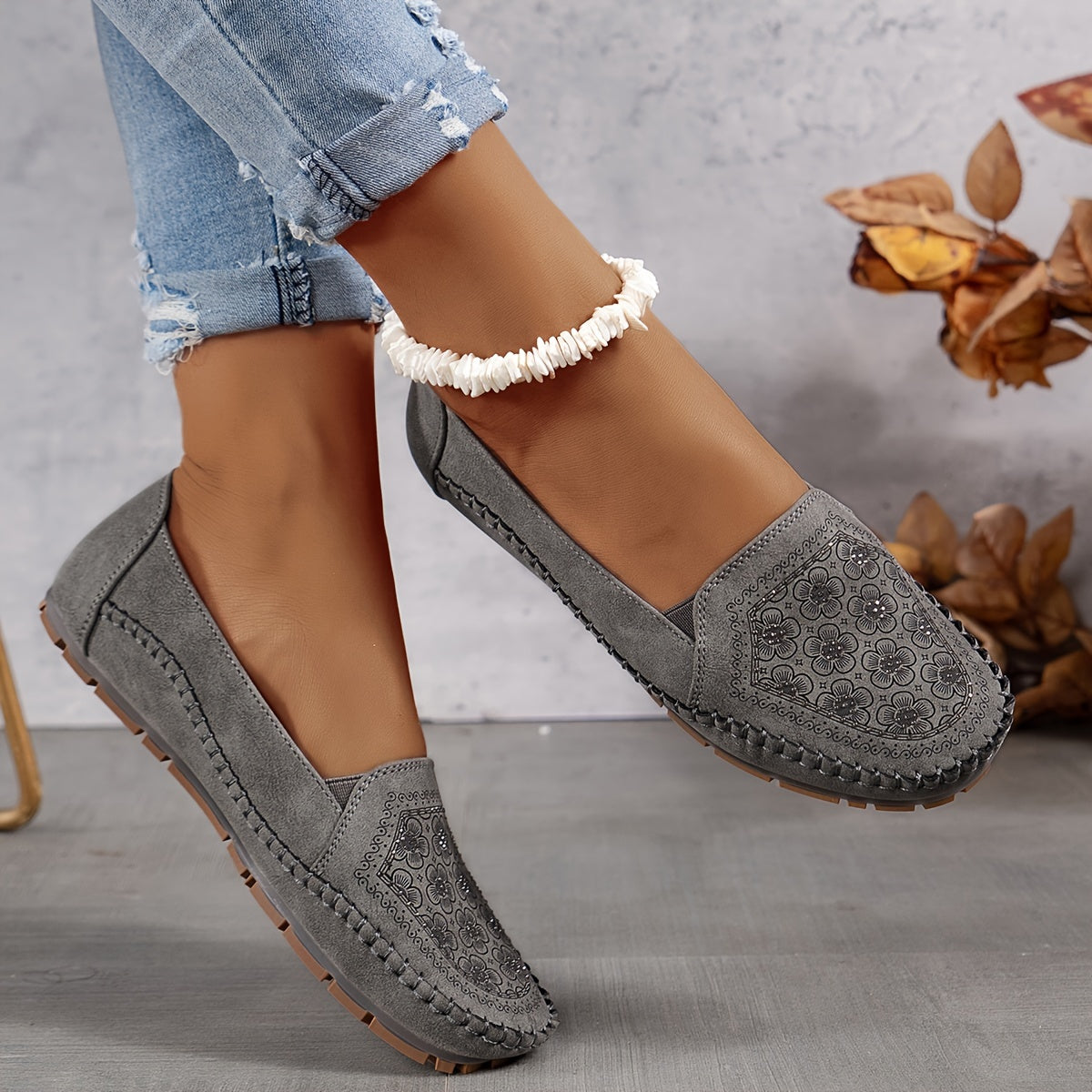 Lyrissa – Bequeme Genähte Schuhe