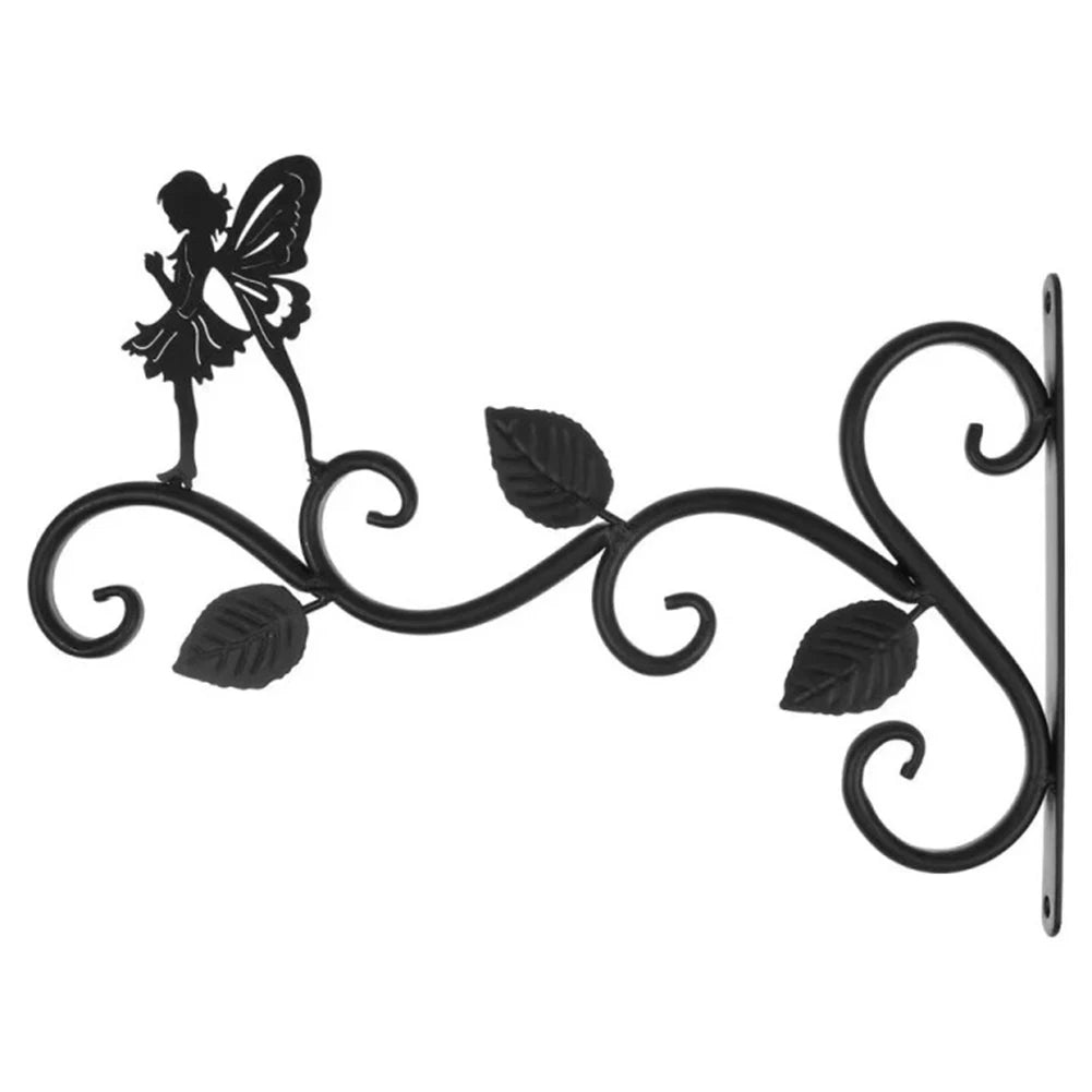 FloraHook Metall-Wandhaken für Pflanzen | Blumentopfhalter | Balkon- und Gartendekoration