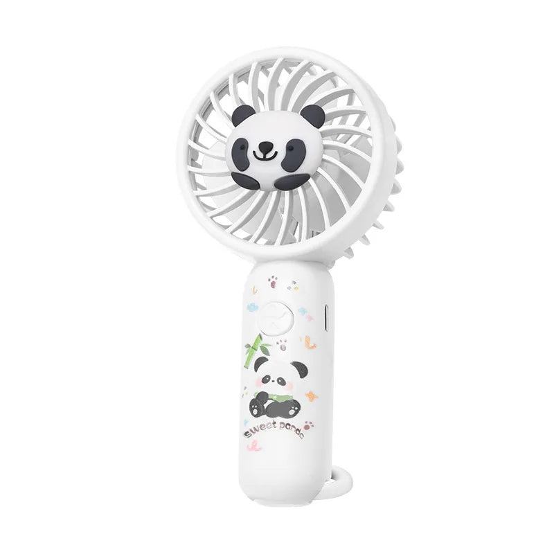 CooliFan Mini Handventilator | USB Wiederaufladbar | Leise & Kompakt | Cartoon-Stil | Perfekte Geschenkidee