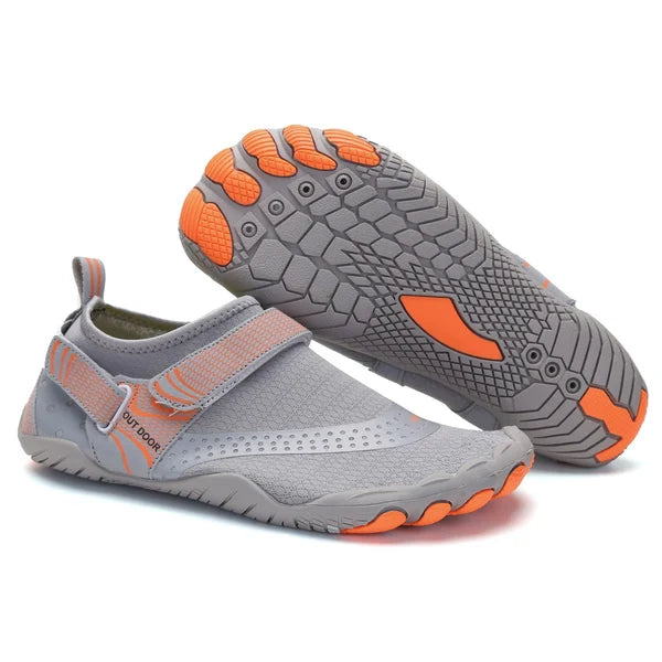 Barfuß-Wasserschuhe | Rutschfeste Profilsohle | Leichte orthopädische Stütze | BareCurrent