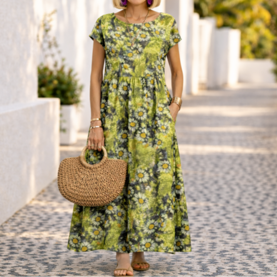 Valencia - Schickes Blumenkleid