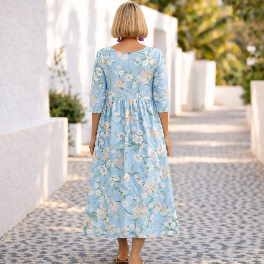 Mary - Sommerliches Blumenkleid