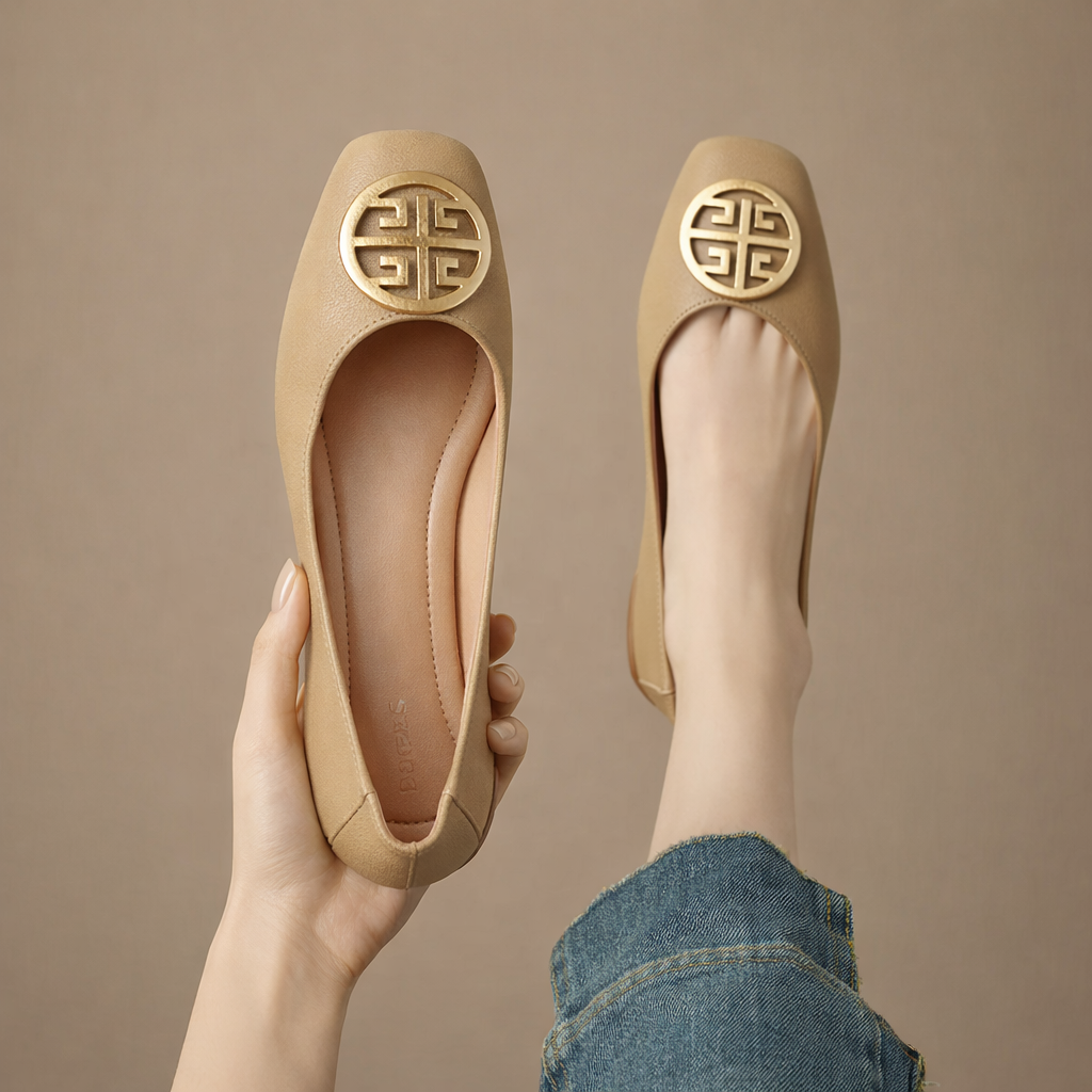 Breana - Flache Lederschuhe