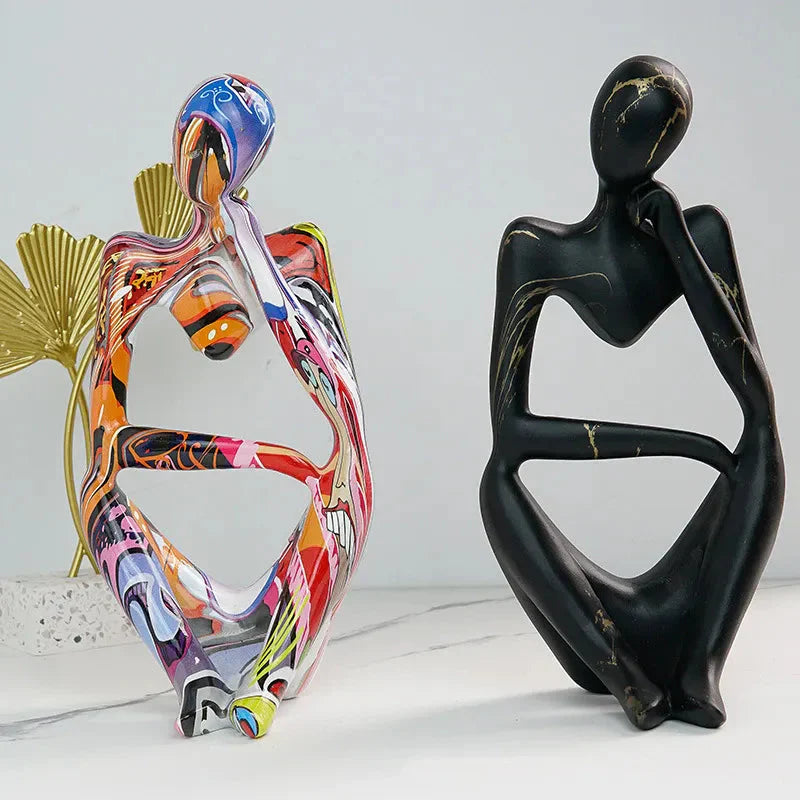 Abstrakte Denker Skulptur