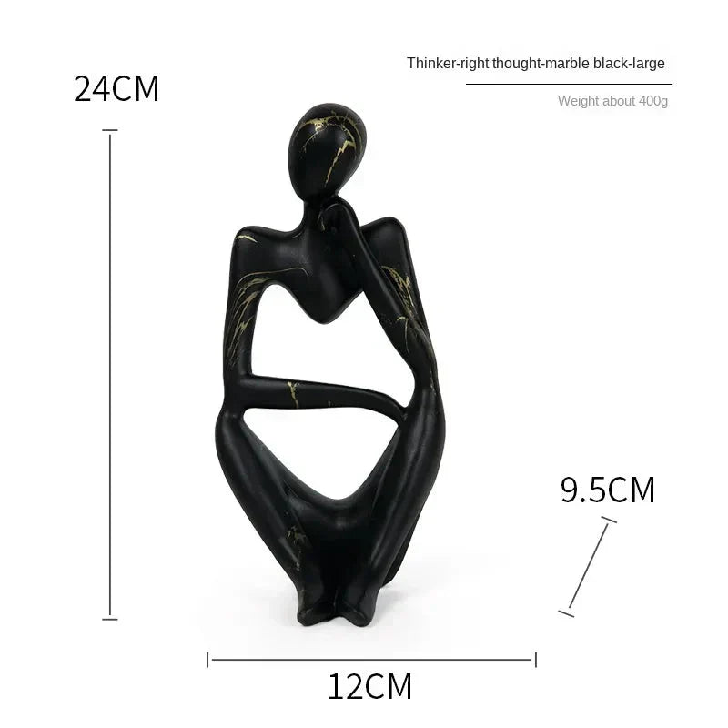 Abstrakte Denker Skulptur