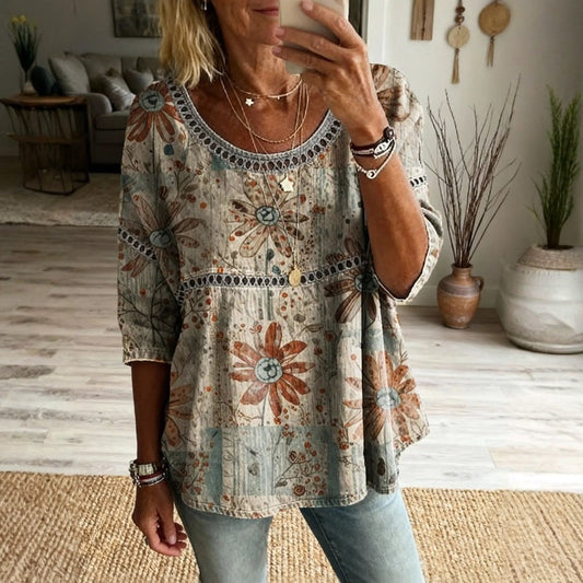 Hannia - Vintage Sweatshirt im Casual Stil