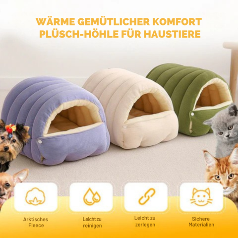 Felltraum – Kuschelige Haustierhöhle Deluxe | 50% RABATT