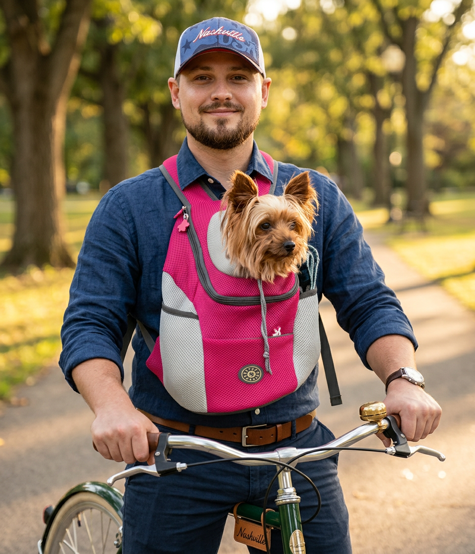 Hundetragetasche Rucksack ergonomisch mit Komfortpolsterung