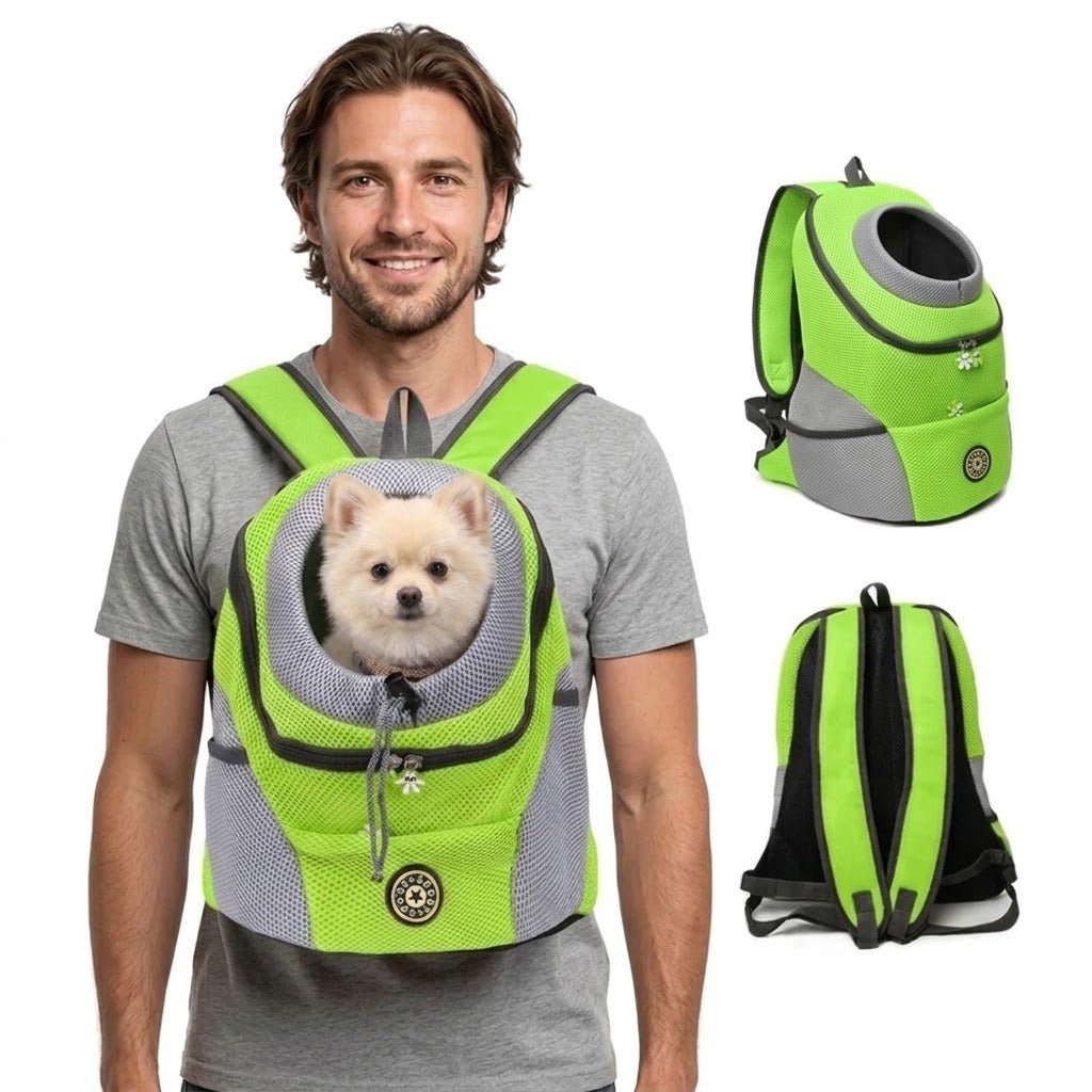 Hundetragetasche Rucksack ergonomisch mit Komfortpolsterung