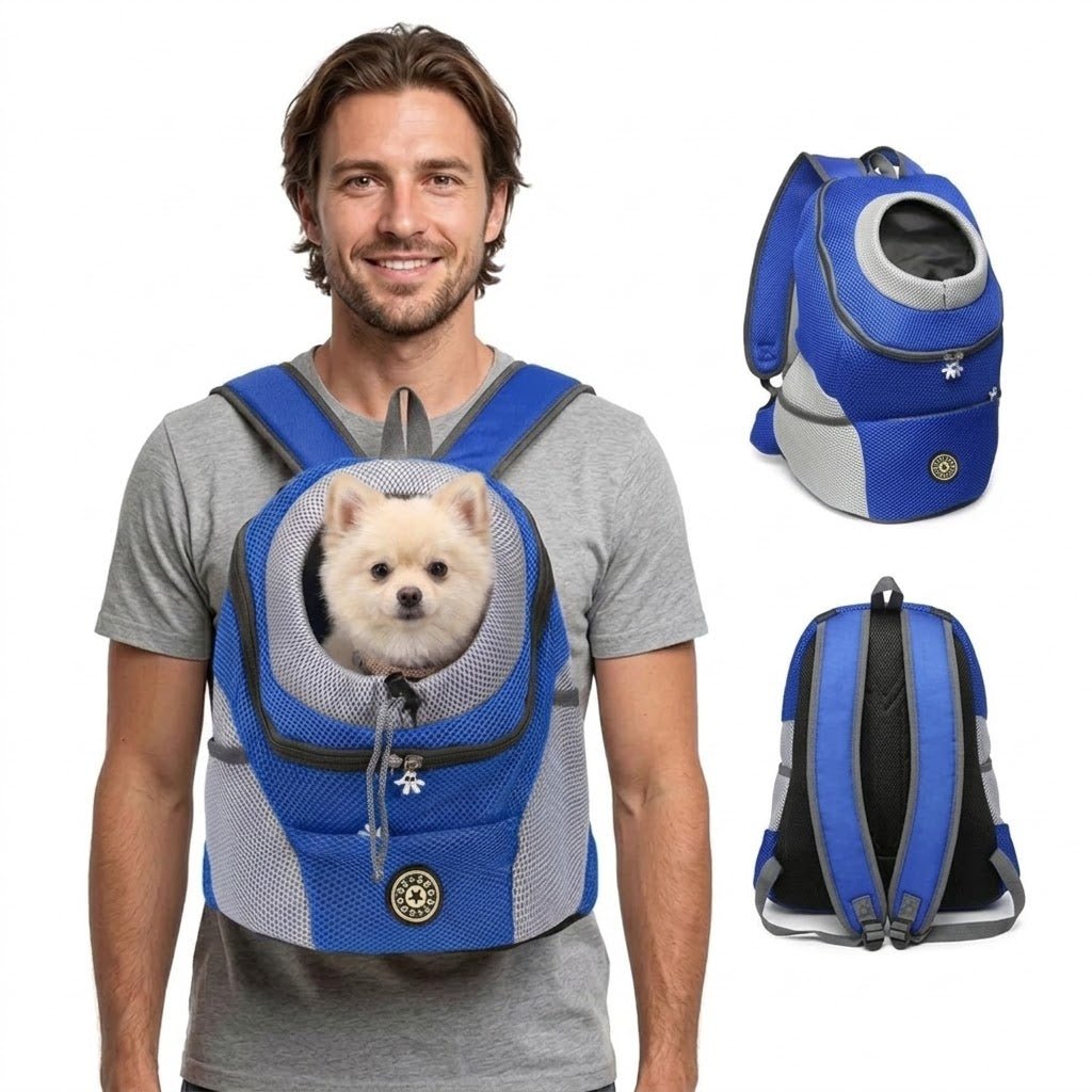Hundetragetasche Rucksack ergonomisch mit Komfortpolsterung