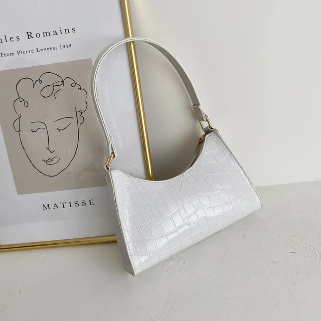 Retro Leder Umhängetasche