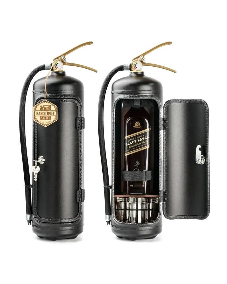 Feuerlöscher Mini Bar | Feuerlöscher Deko Safe | Metall Getränke Aufbewahrung | FireBar