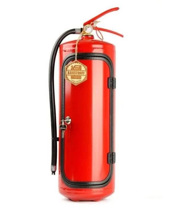 Feuerlöscher Mini Bar | Feuerlöscher Deko Safe | Metall Getränke Aufbewahrung | FireBar