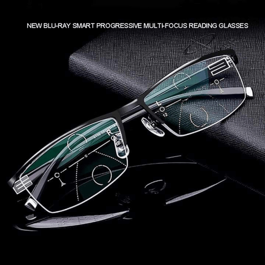 Intelligente Brille | Nahtloser Übergang | Multifokale Technologie | OptiVario