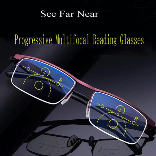 Intelligente Brille | Nahtloser Übergang | Multifokale Technologie | OptiVario