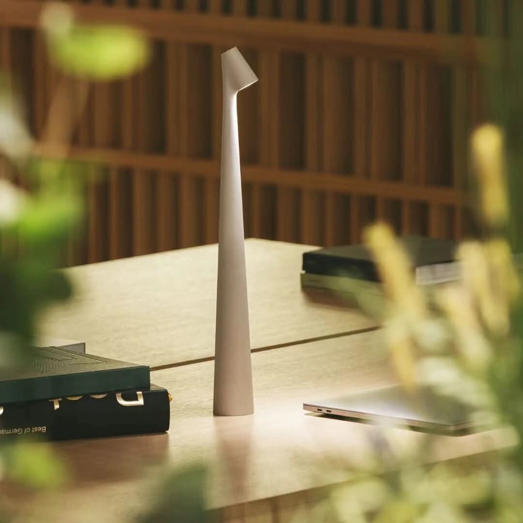 Kabellose Designer LED Tischlampe | 3-Stufen Touch-Dimmung | 2700K Warmweiß | Sydney
