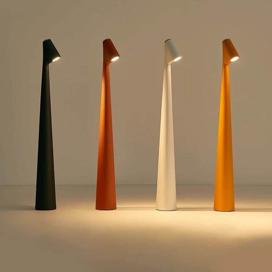 Kabellose Designer LED Tischlampe | 3-Stufen Touch-Dimmung | 2700K Warmweiß | Sydney