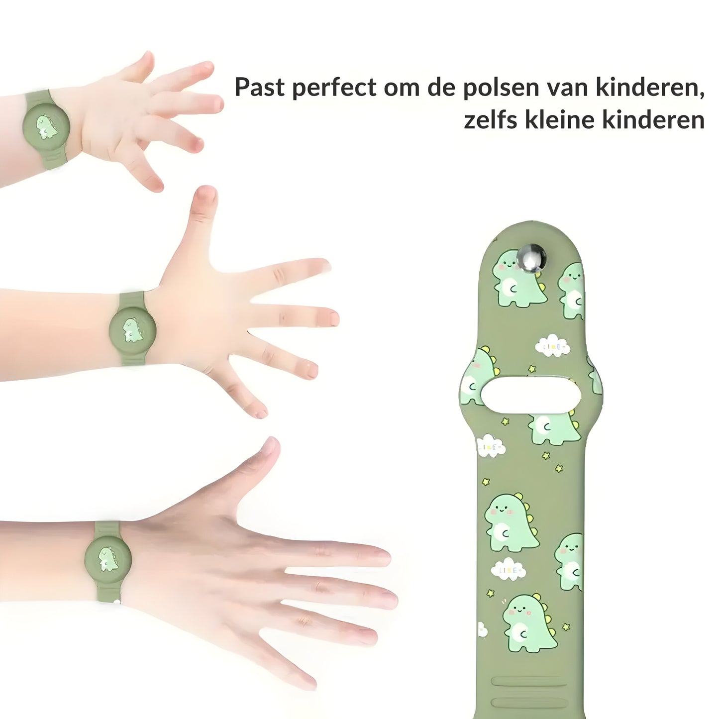 Kinder GPS Armband | Standortüberprüfungen für Ihre Sicherheit | Verstellbares Silikonarmband | KidLoca
